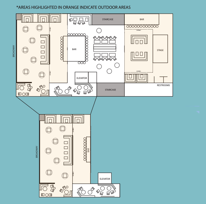The Oasis - Broadway floor plan