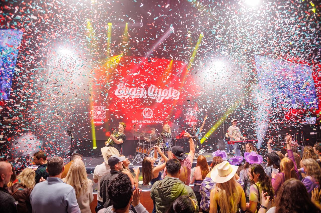 Guests enjoying VIP experience