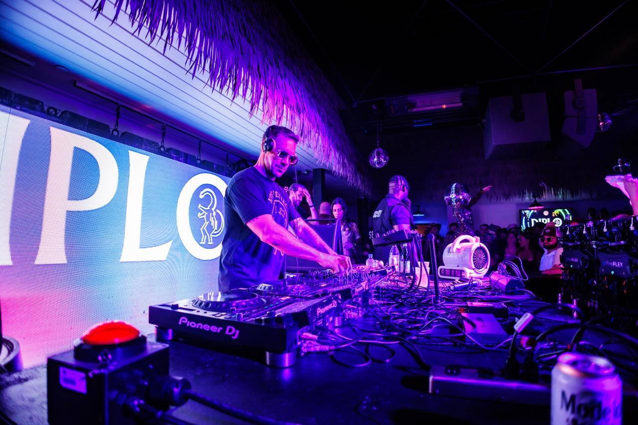 VIP section atmosphere